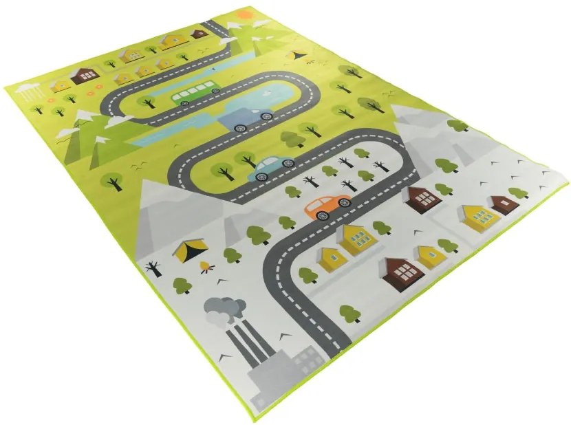 TA Koberec DETI-35 KRYŠTÁLOVÁ POTLAČ Rozmer: 180x250 cm