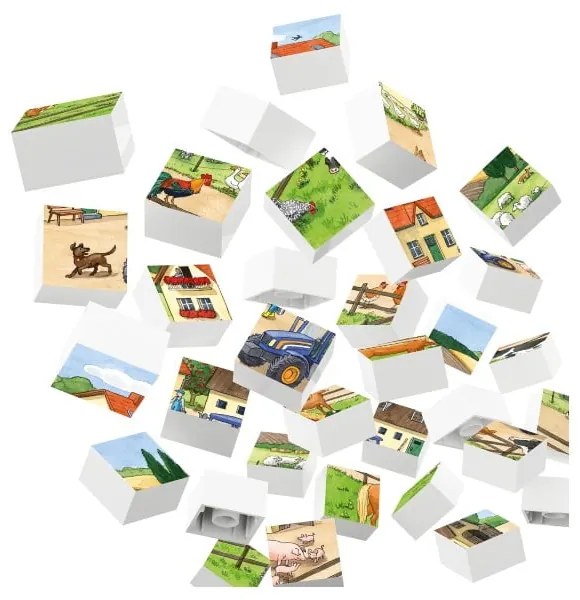 Detské puzzle Hubelino Život na farme