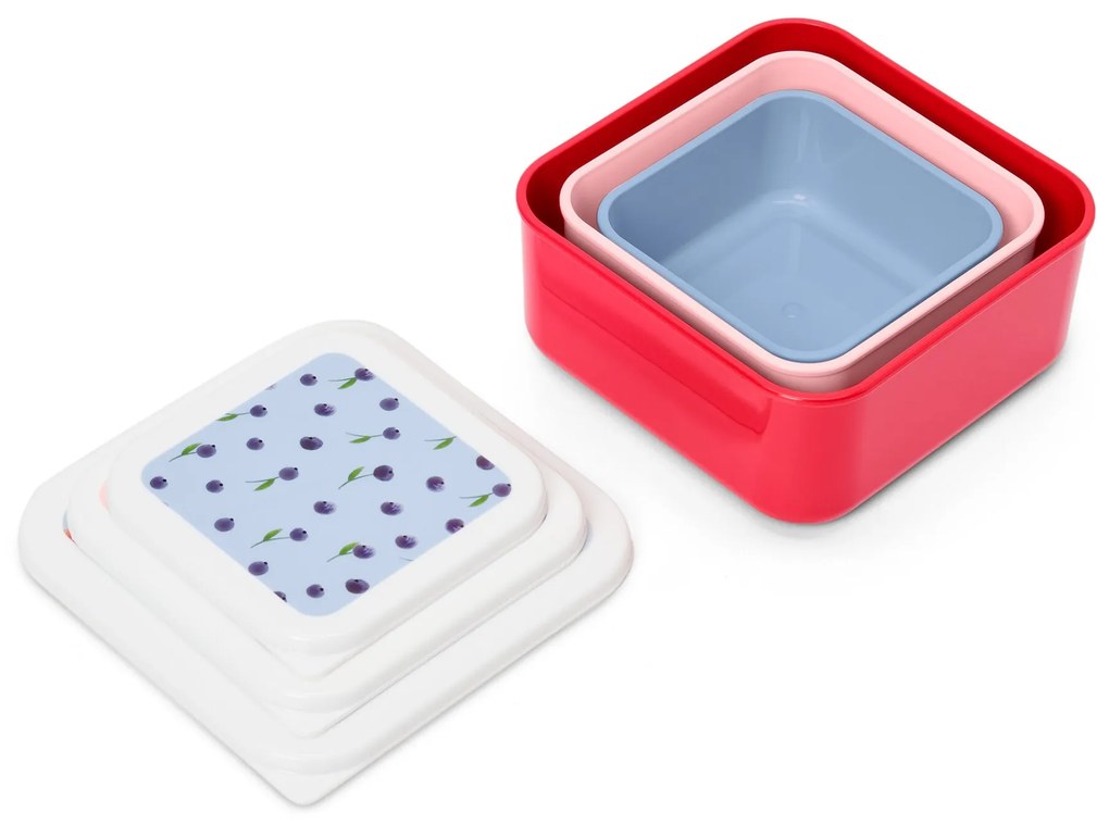 Plechovky na občerstvenie, 3 ks