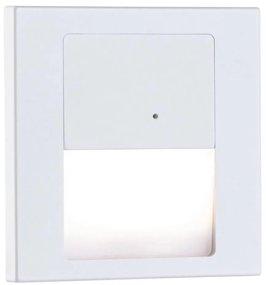 Paulmann 80002 - LED/1W Schodiskové svietidlo so senzorom TSARO 230V Lead/biela