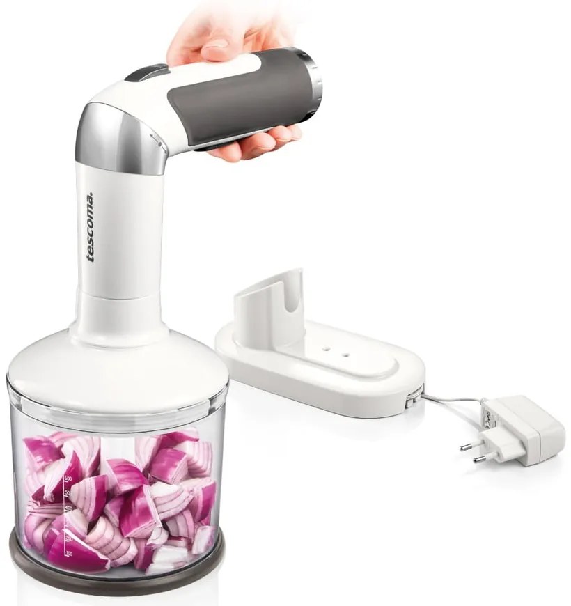 Mixér v bielej a striebornej farbe Grand chef – Tescoma
