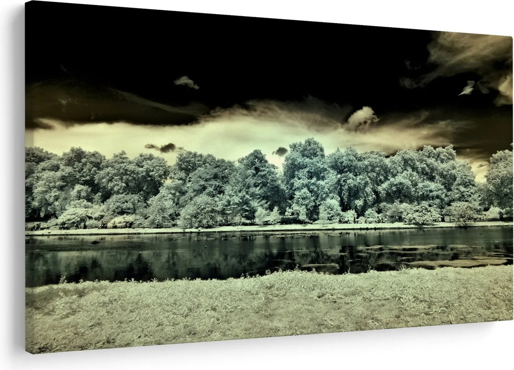Obraz vodnej plochy (90x60 cm)