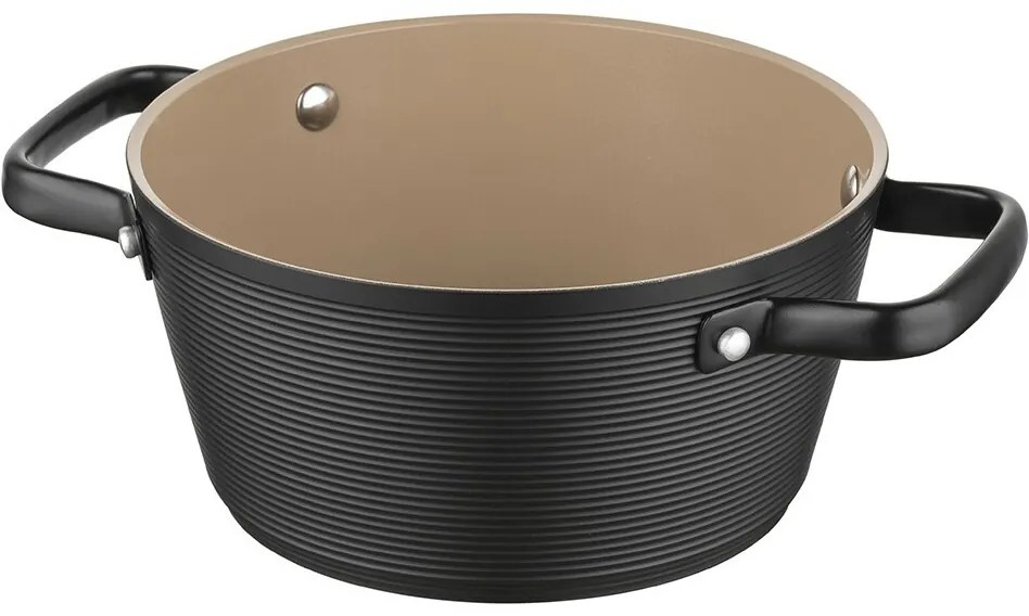 Florina Hliníkový hrniec Carina Black 2,2 l, 20 cm, pr. 20 cm