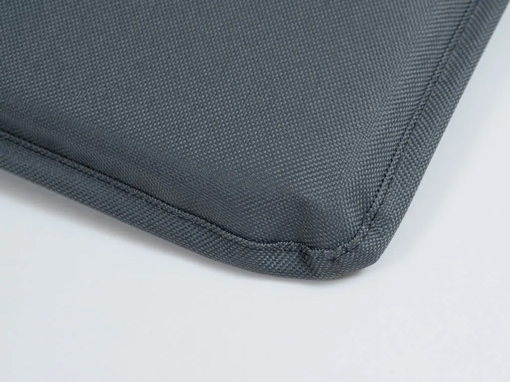 Vonkajší podsedák na stoličku SEDINO 38x38cm, čierny