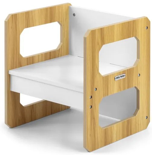 Detský stôl Stella 3v1 naturálny so stoličkou