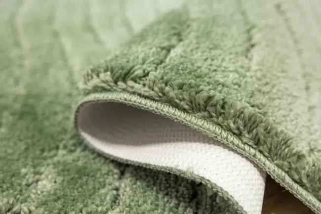 Kúpeľňový koberček Sara Sage zelený Fale