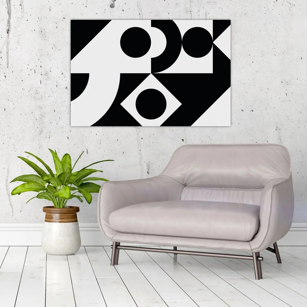 Obraz - Geometrická abstrakcia N⁰1 (90x60 cm)