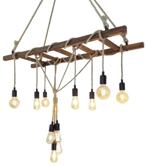 Luster na lanku MERDIVEN 12xE27/40W/230V