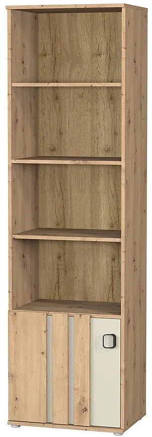 Regál 1d Camari Dub Artisan/Casmhere