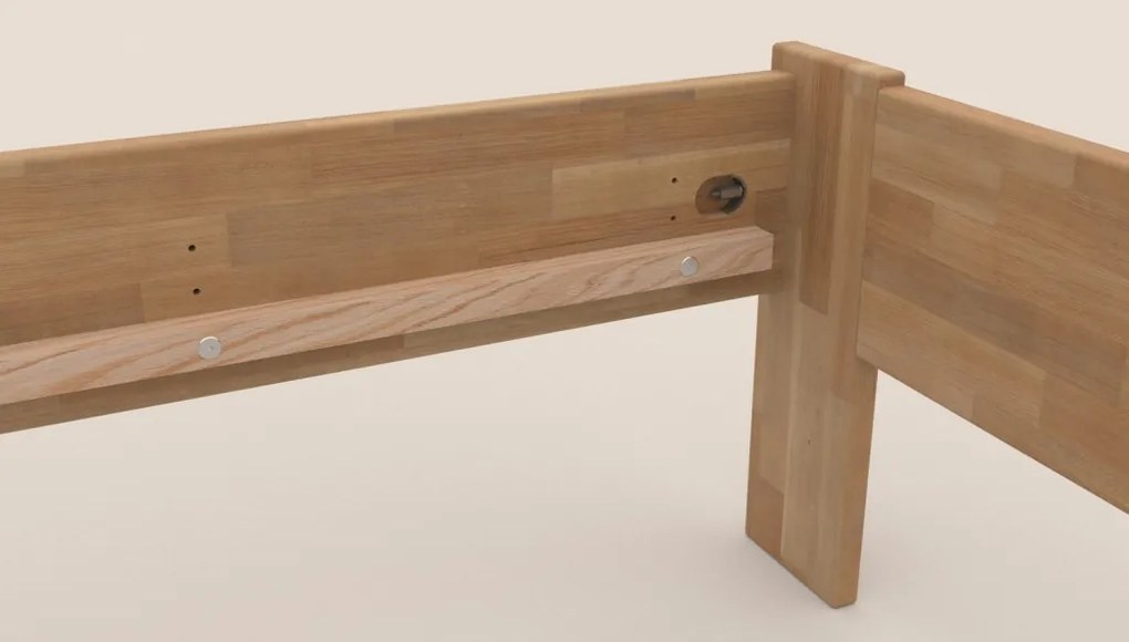 Posteľ Irma 180x200 cm, prírodný buk