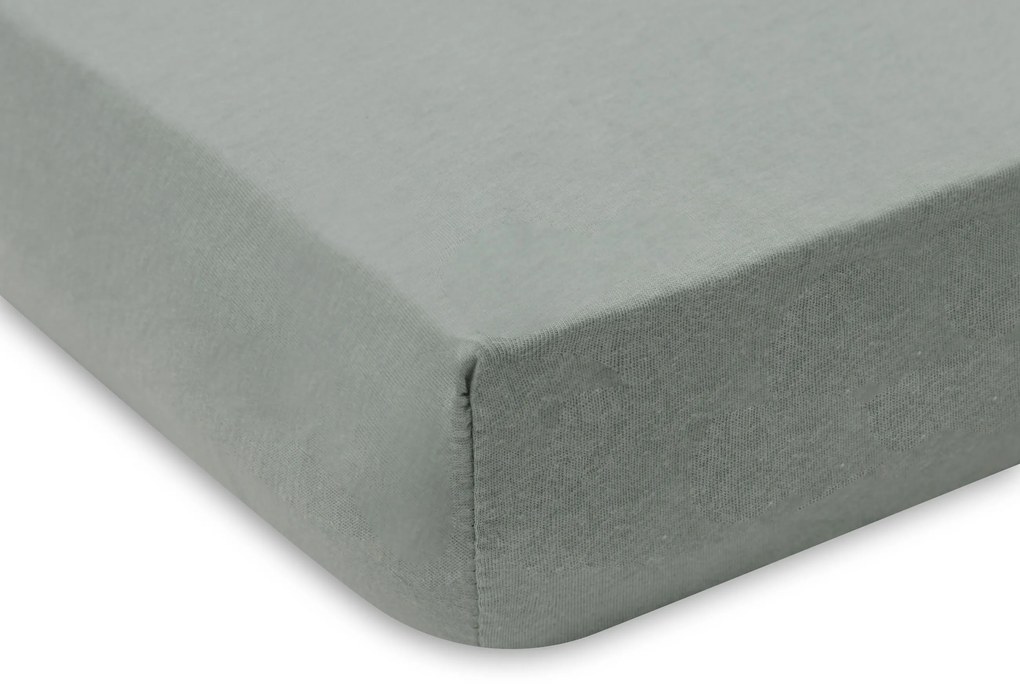 Napínacia plachta 120x60 cm 2 ks Sea Green/Ivory