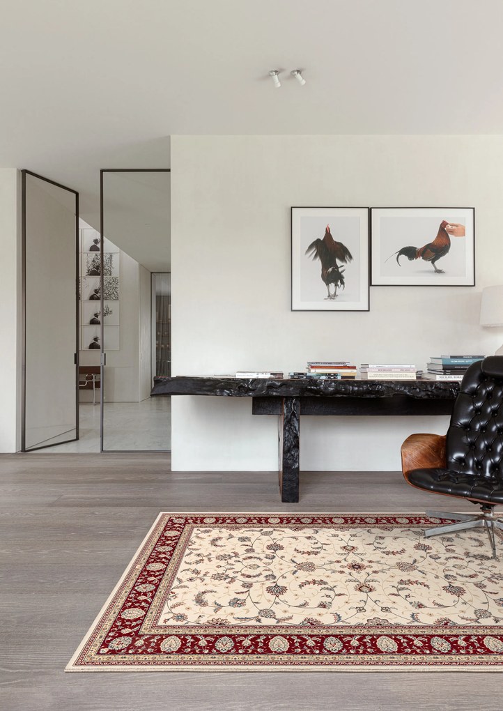 Kusový koberec Diamond 7244 104, 85x350, béžová, chodba / predsieň, Osta