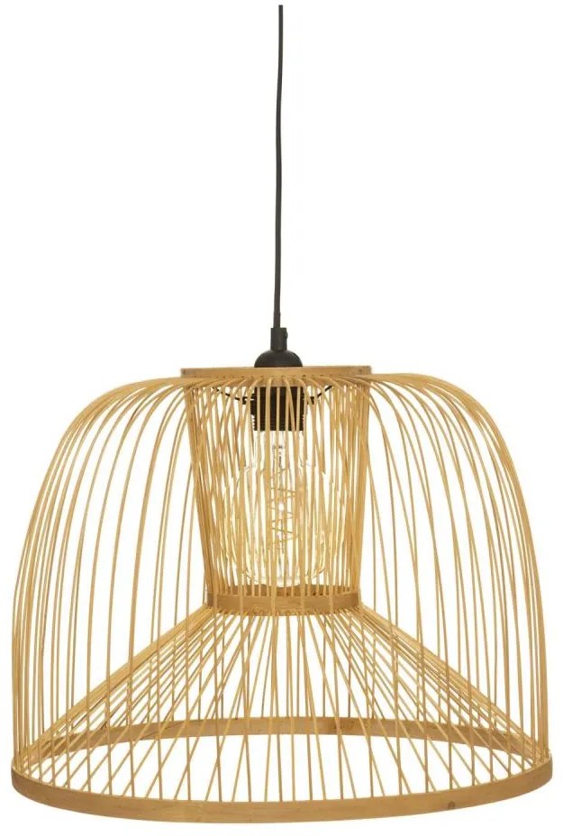 Atmosphera - Luster na lanku AMY 1xE27/40W/230V bambus