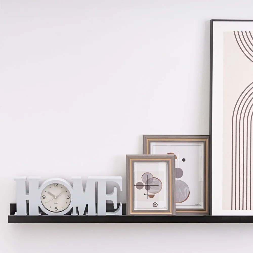 Čierna polica na obrázky 80 cm – Casa Selección