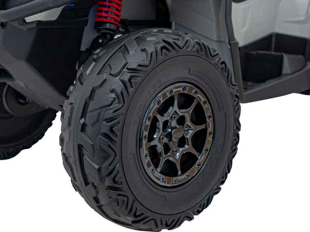 Ramiz Štvorkolka Can Am Outlander ATV Sivá