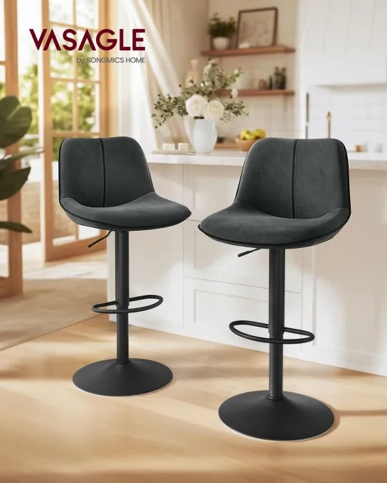 Set dvoch barových stoličiek LJB188G01 (2ks)