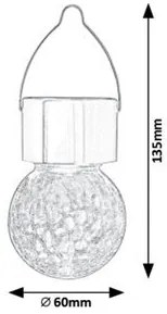 Rabalux YOLA LED solarná lampa 7850