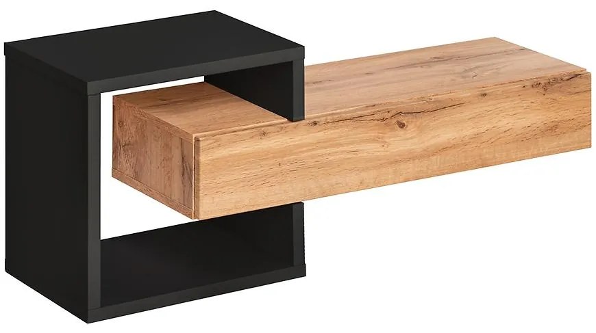 Polička Easy WTZ EY TYP 03 wotan/čierna