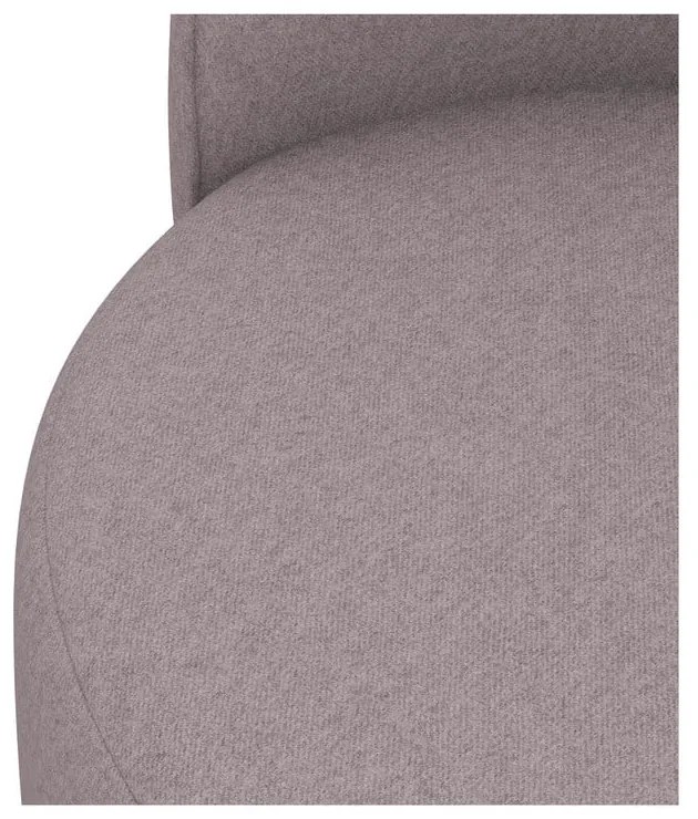 Kreslo v levanduľovej farbe Ipo – Makamii