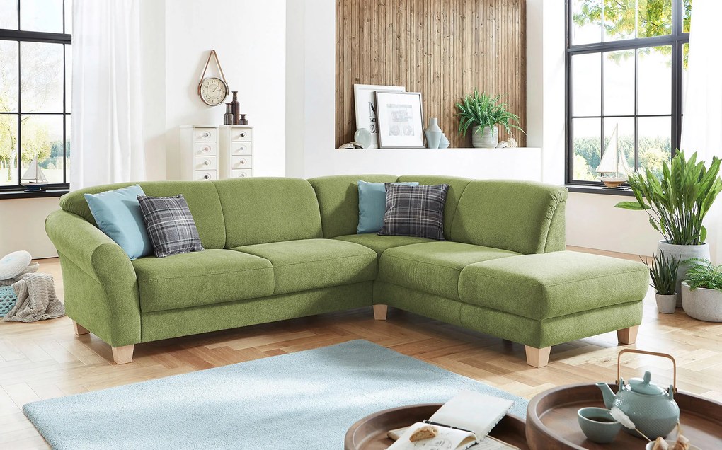 XXXLutz ROHOVÁ SEDAČKA, textil, zelená Sit & More - Sedačky - 000144005331
