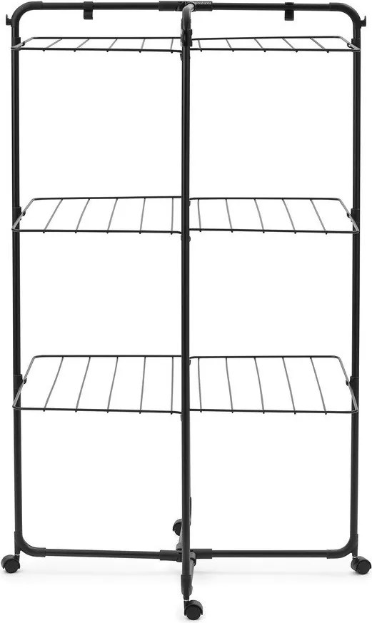 Matne čierny sušiak na bielizeň 23 m HangOn Tower – Brabantia