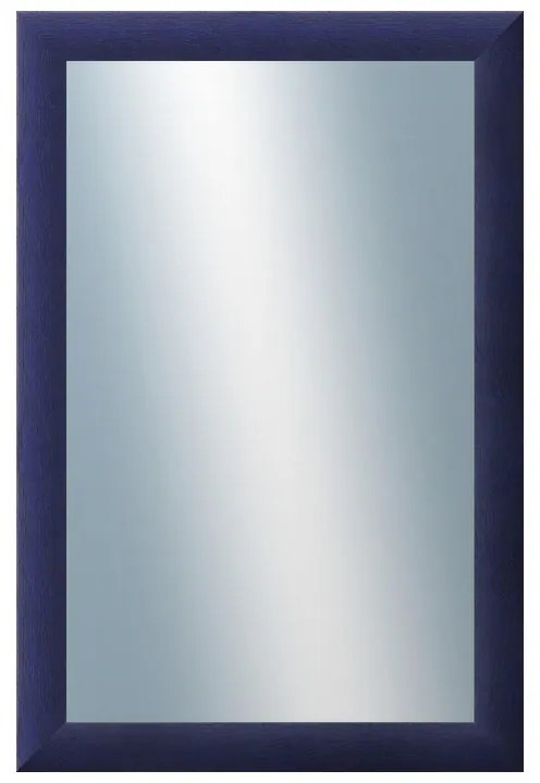 DANTIK - Zrkadlo v rámu, rozmer s rámom 40x60 cm z lišty LEDVINKA modrá (1444)