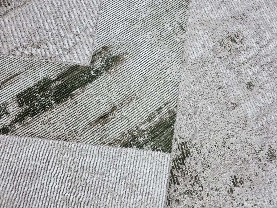 DC Koberec Exclusive 393 krémová zelená Rozmer: 160×220 cm