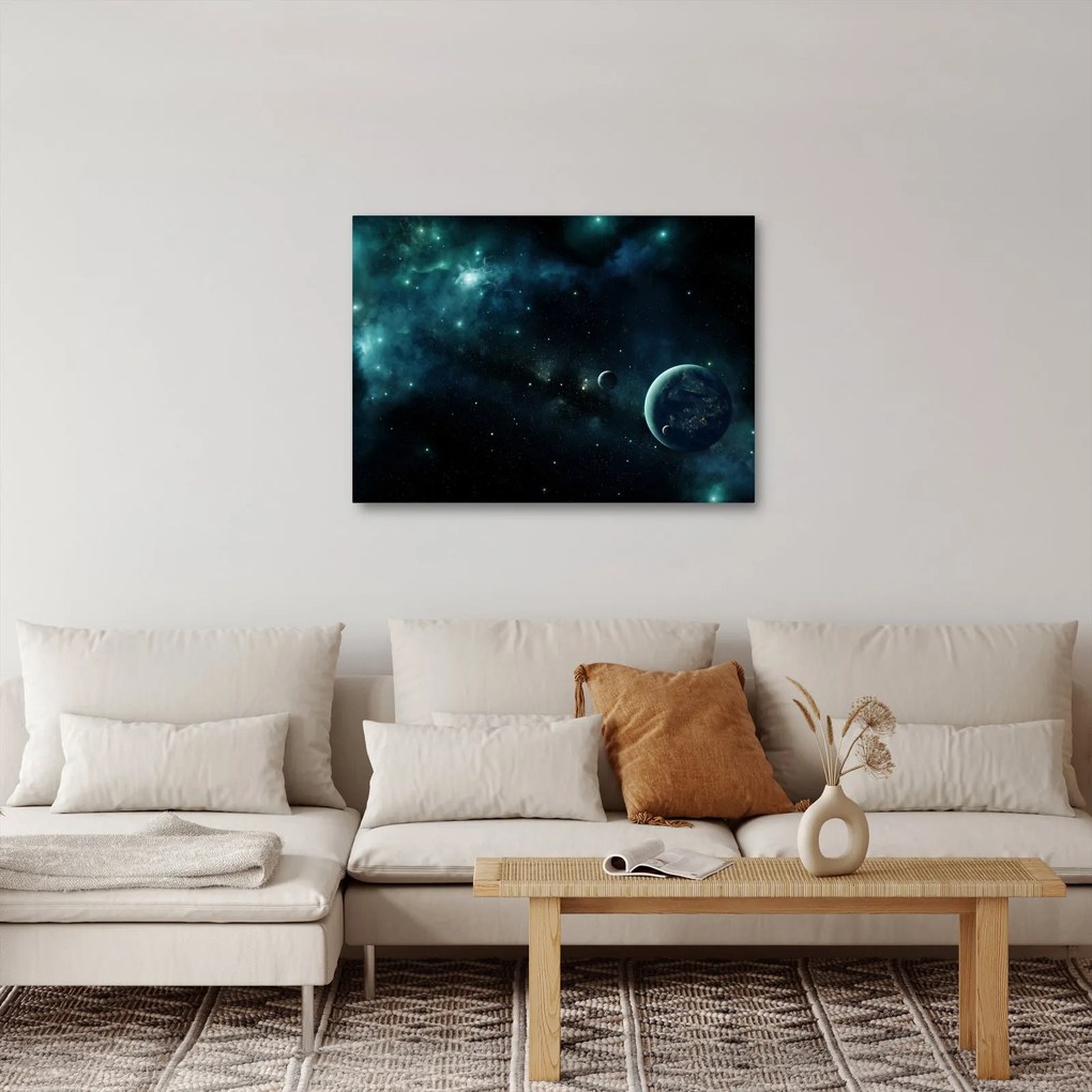 Obraz - Život vo vesmíre (70x50 cm)