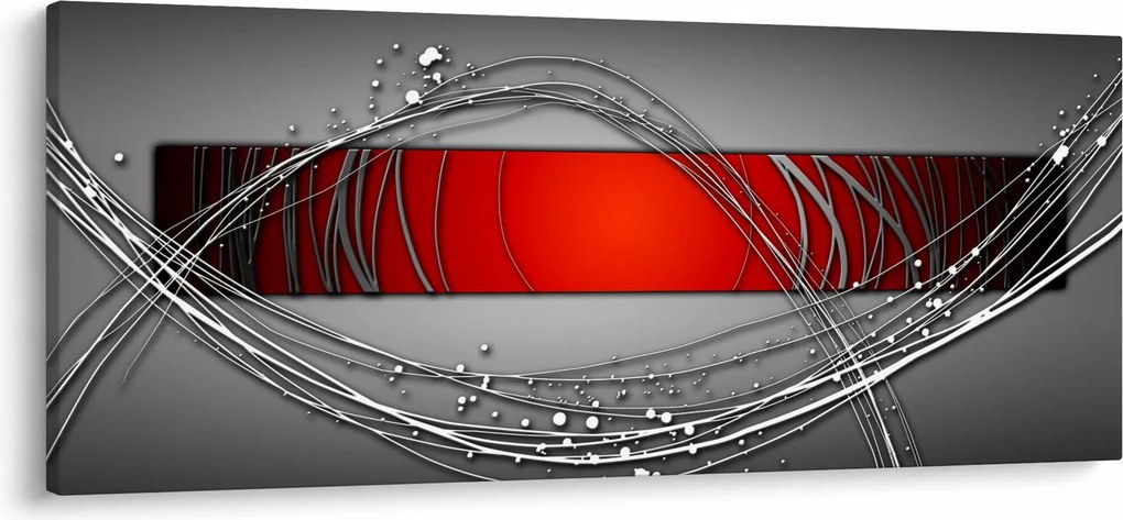Abstraktný obraz (120x50 cm)