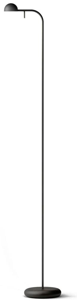Vibia Pin 1660 stojaca LED lampa, 125 cm, čierna