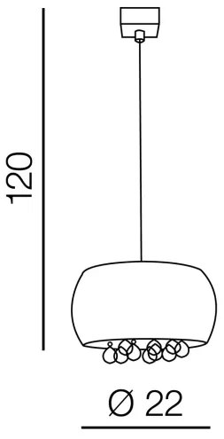 Luxusný luster Quince 1