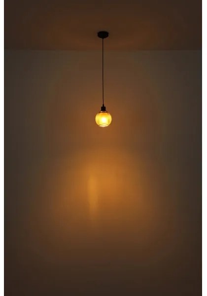 Globo 15638G - Luster na lanku ZUMBA 1xE27/25W/230V pr. 15 cm zelená