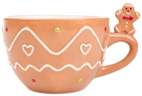 Hrnček BISCOTTO hnedý 873312 400 ml