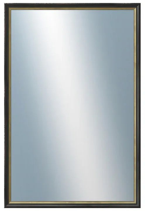 DANTIK - Zrkadlo v rámu, rozmer s rámom 40x60 cm z lišty Anversa piccola čierna (3145)