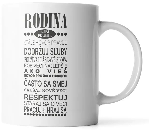 Sablio Hrnek Rodina 3 - 890 ml - XXL