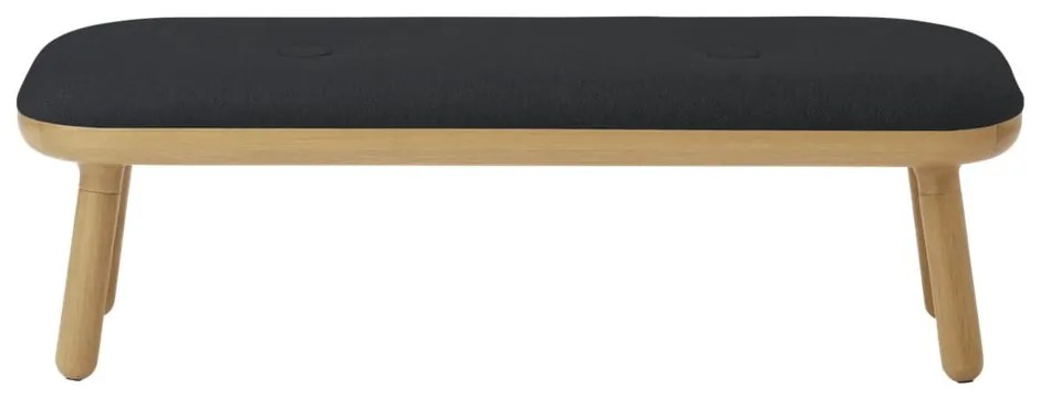 Antracitová lavica Paff Low – UMAGE