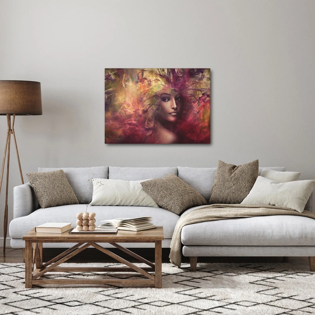 Obraz - Fantasy žena (70x50 cm)