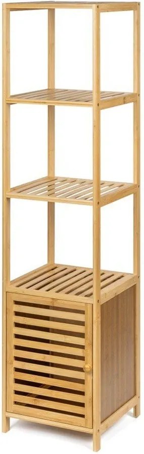 Bambusový kúpeľňový regál v prírodnej farbe 35x140 cm Auren – Bonami Essentials