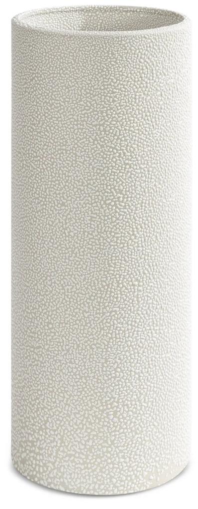 Dekoračná váza RISO 15 x 40 CM krémová