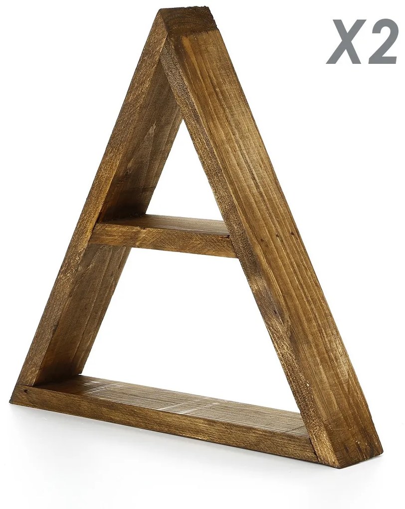 Sada nástenných políc Raf V 5 ks orech