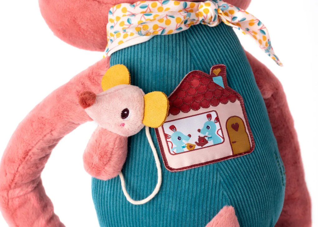 Lilliputiens - veľká textilná hračka - mačička Jeanne