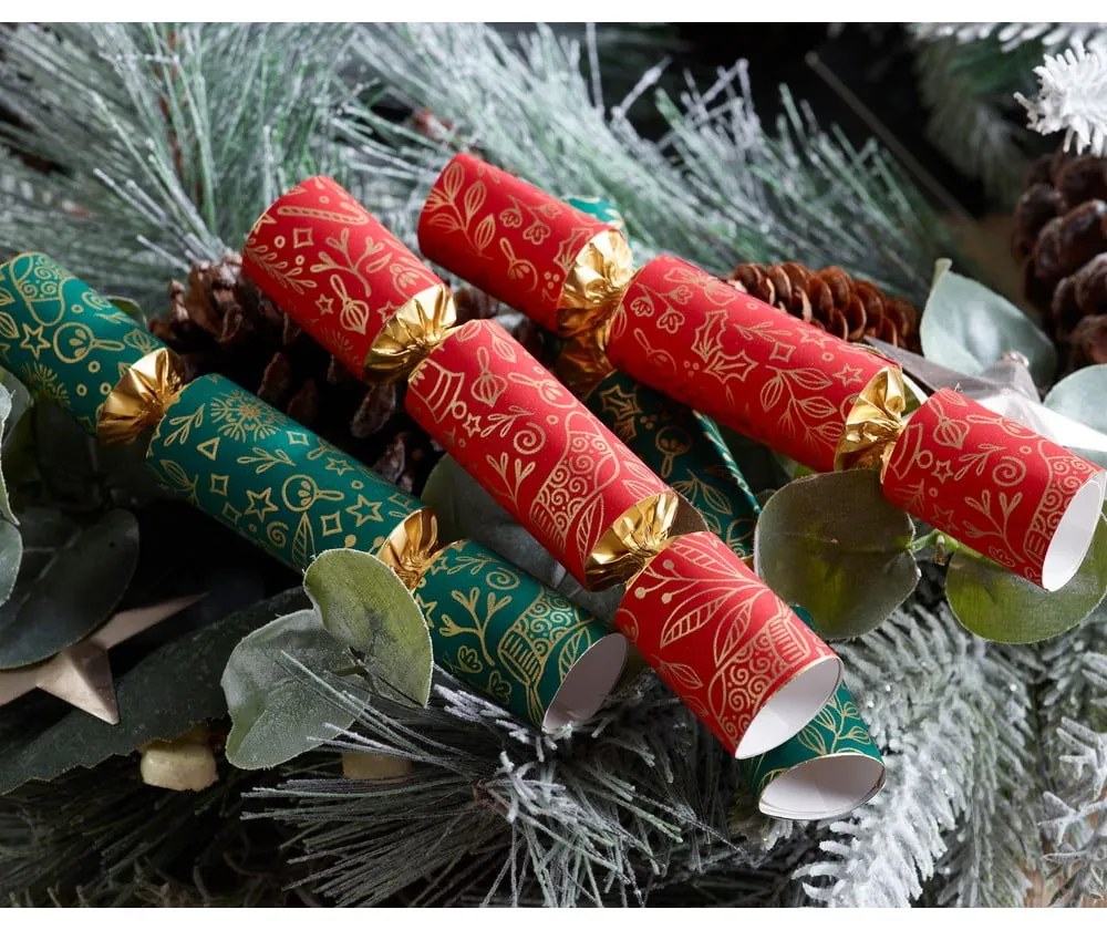 Vianočné crackery v súprave 8 ks Bon Bon – Robin Reed