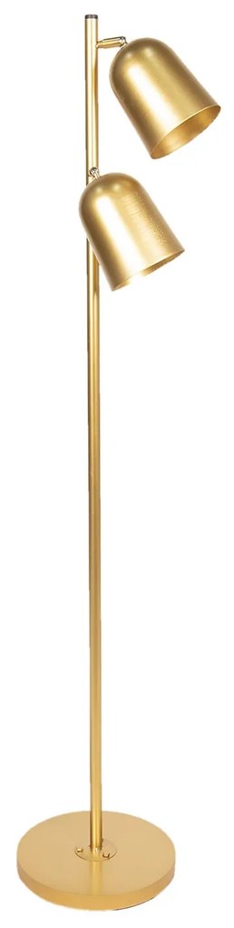 Zlatá stojaca lampa - 26 * 39 * 130 cm