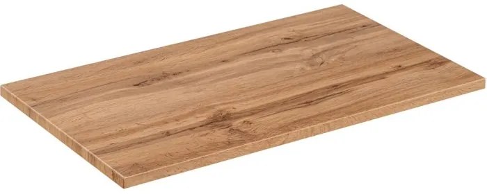 Závěsná skříňka Casad II s deskou a umyvadlem 60 cm černá/dub wotan
