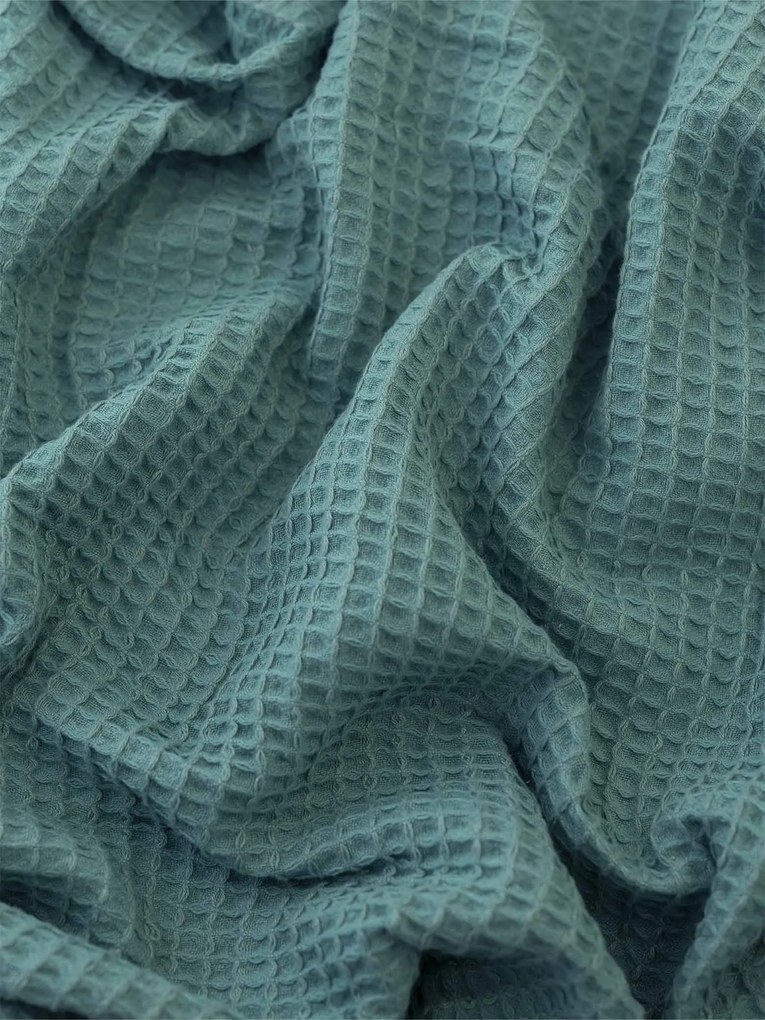 Vaflový uterák 30 × 50 cm ‒ Florencia morská modrá
