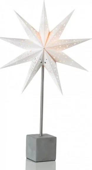 Markslöjd 702469 - Vianočná dekorácia HARD 1xE14/25W/230V biela