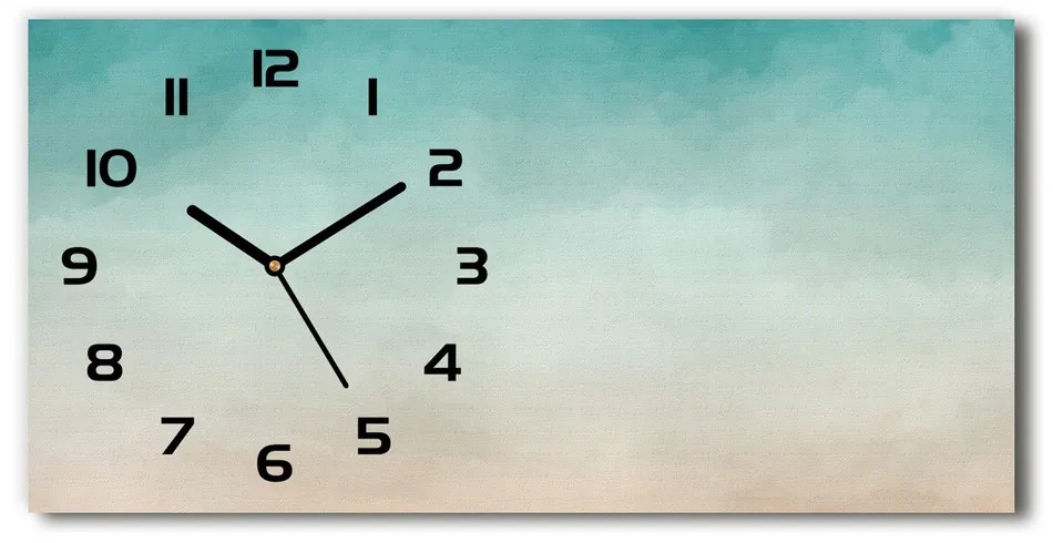 Vodorovné Sklenené hodiny na stenu tiché Abstrakcie pozadia pl_zsp_60x30_f_66423090