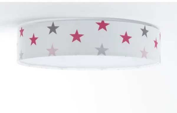 LED Stmievateľné svietidlo GALAXY KIDS LED/24W/230V hviezdičky biela/ružová/šedá +DO