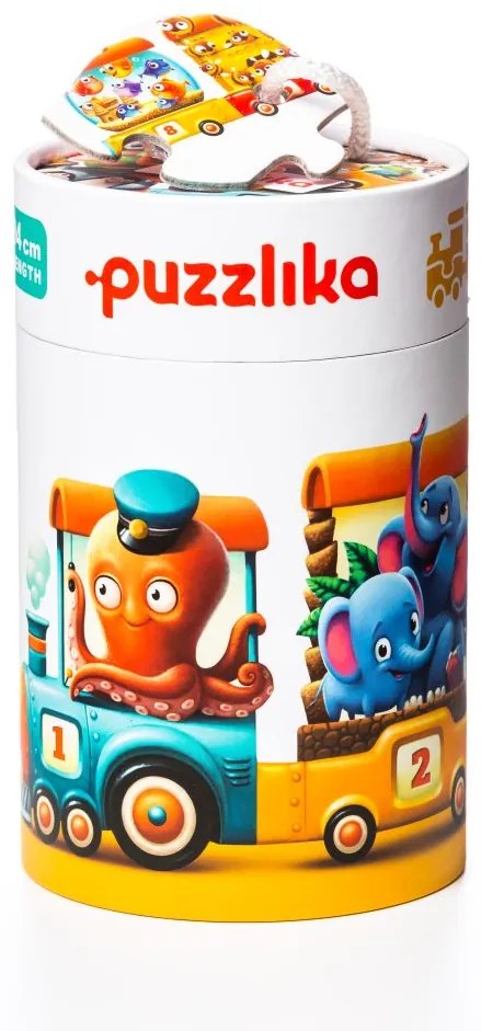 Puzzlika 13050 Vlak 94 cm náučné 20 dielov