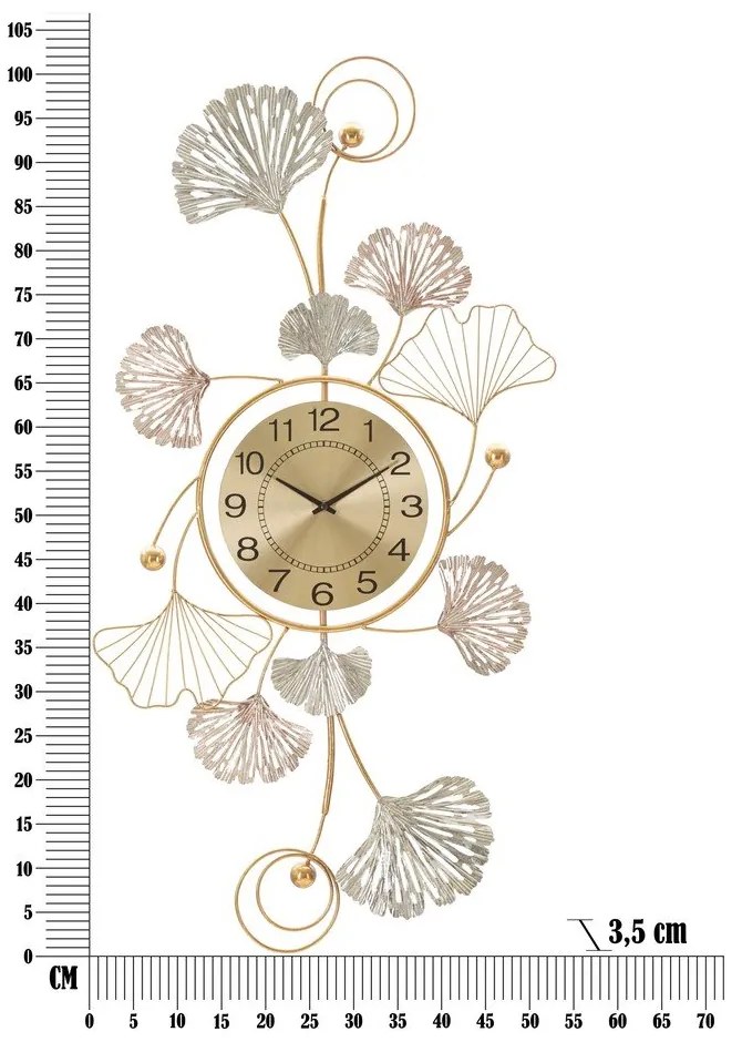 Nástenné hodiny Leavy – Mauro Ferretti